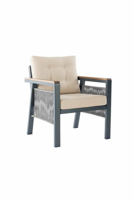 Hanah Home Lilyum 3+1+1+2 - Crema